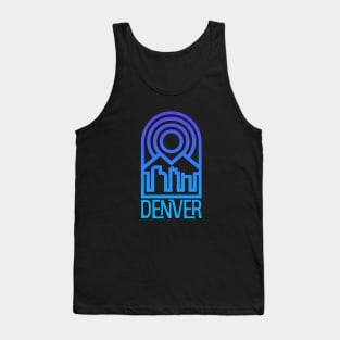 Unique Denver design Tank Top